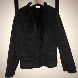 Women's faux shearling coat